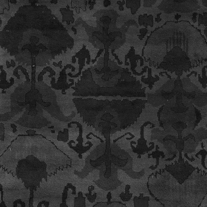 Machine Washable Persian Gray Bohemian Rug, wshabs5413gry