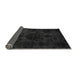 Sideview of Persian Gray Bohemian Rug, abs5413gry