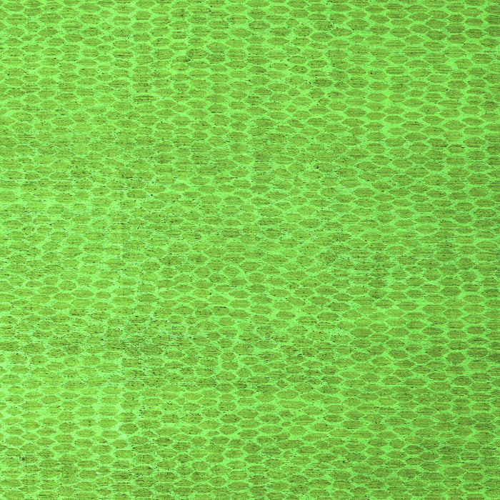 Square Abstract Green Modern Rug, abs5414grn