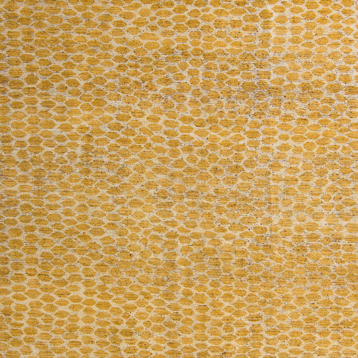 Machine Washable Abstract Orange Rug, wshabs5414