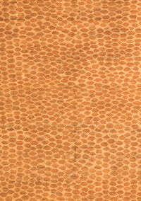 Abstract Orange Modern Rug, abs5415org