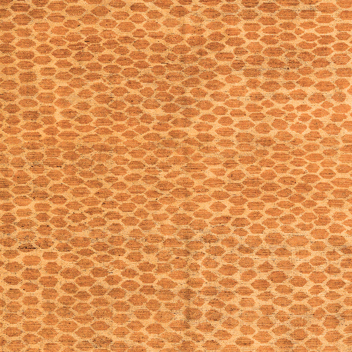 Machine Washable Abstract Orange Modern Area Rugs, wshabs5415org