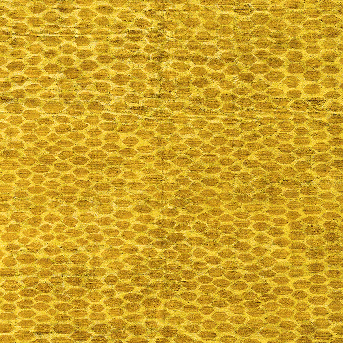 Machine Washable Abstract Yellow Modern Rug, wshabs5415yw