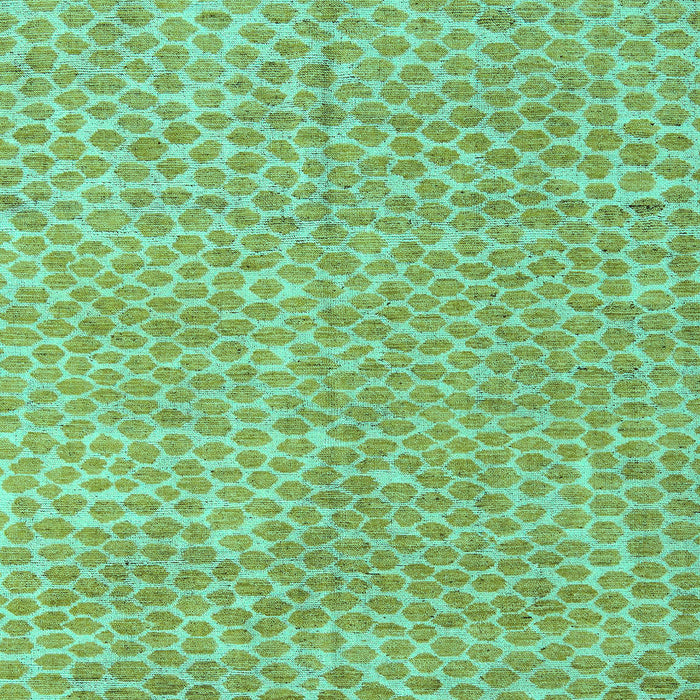 Machine Washable Abstract Turquoise Modern Area Rugs, wshabs5415turq