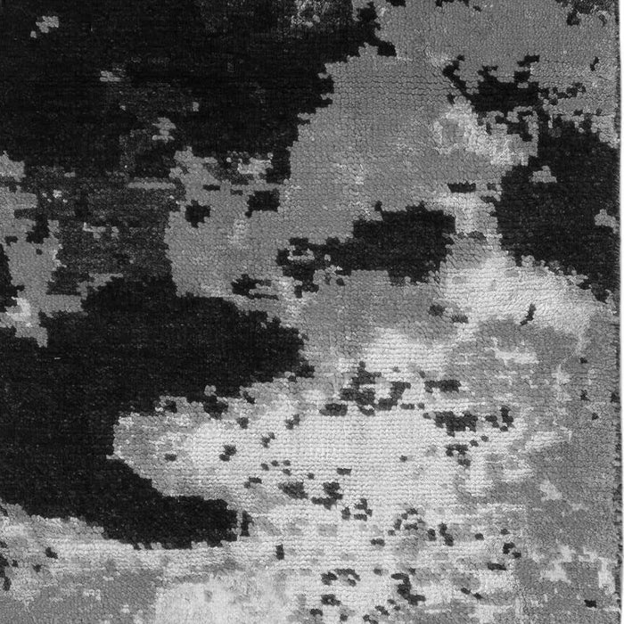 Machine Washable Abstract Gray Modern Rug, wshabs5416gry