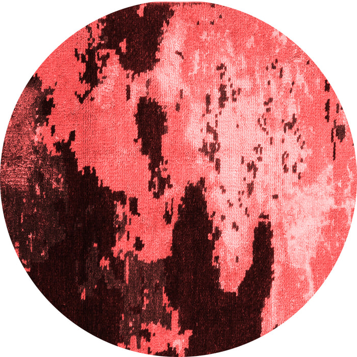 Machine Washable Abstract Red Modern Rug, wshabs5416red