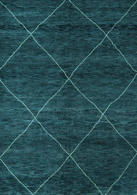 Abstract Light Blue Modern Rug, abs5417lblu