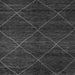 Square Abstract Gray Modern Rug, abs5417gry