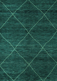 Abstract Turquoise Modern Rug, abs5417turq