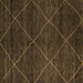 Square Abstract Brown Modern Rug, abs5417brn