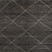 Square Abstract Gray Modern Rug, abs5417