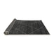 Sideview of Abstract Gray Modern Rug, abs5417gry