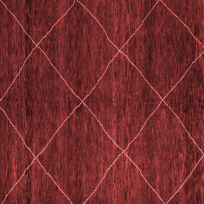 Abstract Red Modern Rug, abs5417red