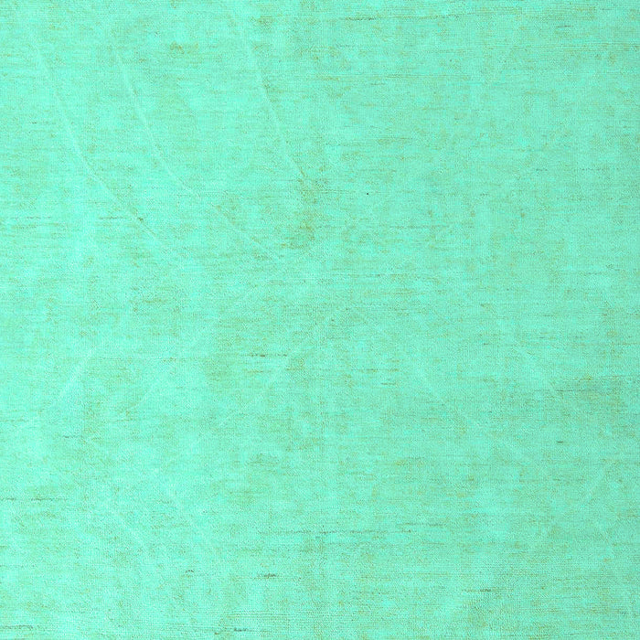Solid Turquoise Modern Rug, abs5418turq
