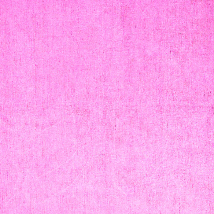 Square Machine Washable Solid Pink Modern Rug, wshabs5418pnk