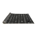 Sideview of Abstract Gray Modern Rug, abs5419gry