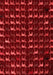 Abstract Red Modern Area Rugs