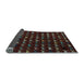 Sideview of Abstract Light Blue Modern Rug, abs5419lblu