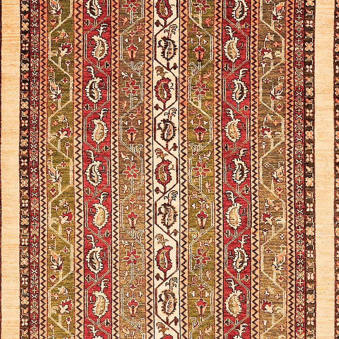 Machine Washable Abstract Orange Modern Area Rugs, wshabs541org