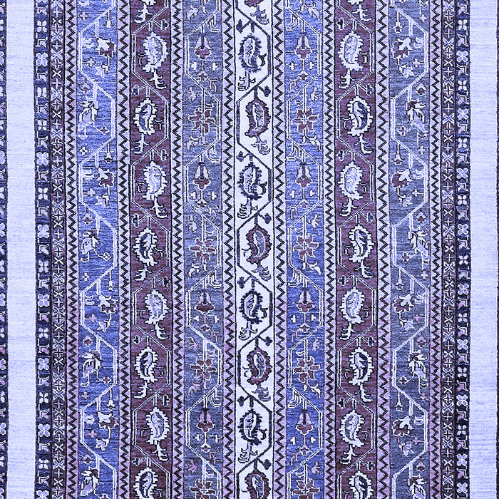 Abstract Blue Modern Rug, abs541blu
