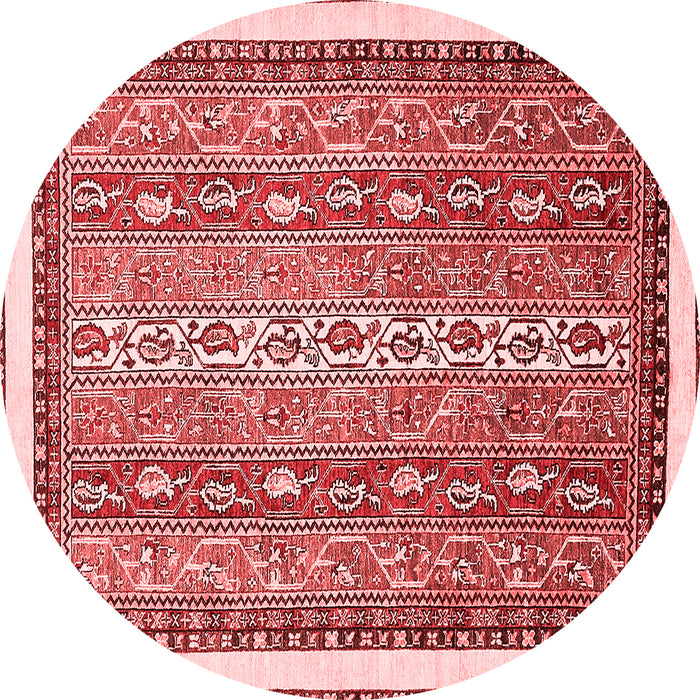 Machine Washable Abstract Red Modern Rug, wshabs541red