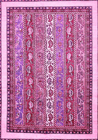 Abstract Pink Modern Rug, abs541pnk