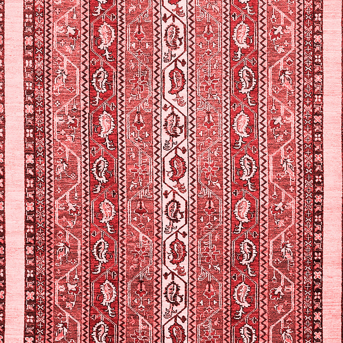 Machine Washable Abstract Red Modern Rug, wshabs541red