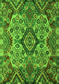 Abstract Green Modern Rug, abs5420grn