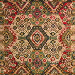 Square Abstract Dark Sienna Brown Modern Rug, abs5420