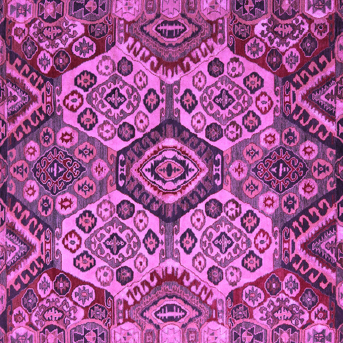 Square Abstract Purple Modern Rug, abs5420pur