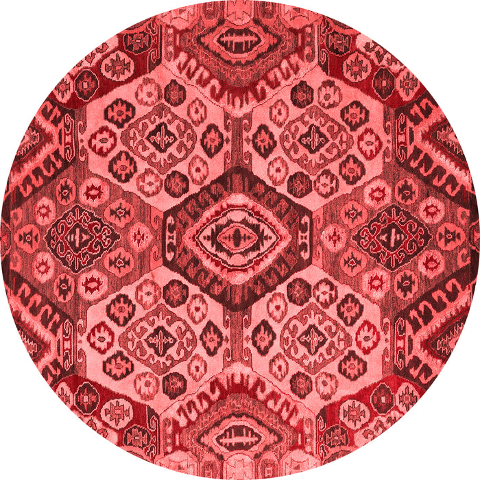 Abstract Red Modern Rug, abs5420red