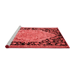 French Red Washable Rugs