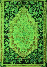 Medallion Green French Rug, abs5421grn