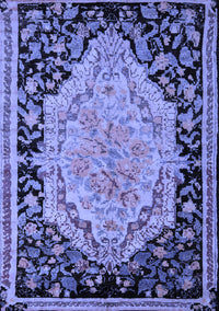 Medallion Blue French Rug, abs5421blu