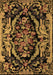 Medallion Brown French Rug, abs5422brn