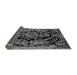 Sideview of Medallion Gray French Rug, abs5422gry