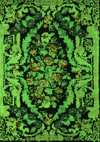 Medallion Green French Rug, abs5422grn