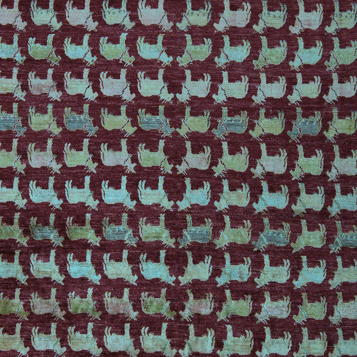 Abstract Light Blue Modern Rug, abs5423lblu