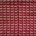 Square Abstract Red Modern Rug, abs5423