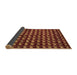 Sideview of Abstract Brown Modern Rug, abs5423brn