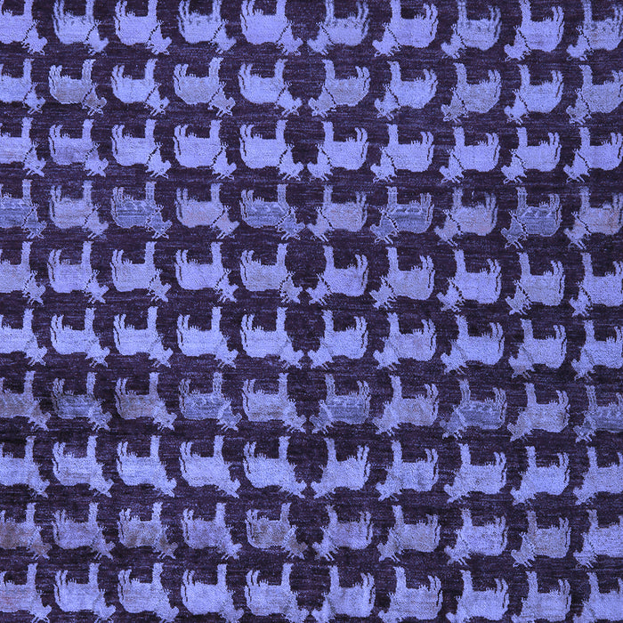 Machine Washable Abstract Blue Modern Rug, wshabs5423blu