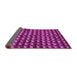 Sideview of Abstract Purple Modern Rug, abs5423pur