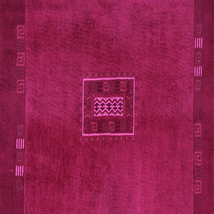 Square Abstract Pink Modern Rug, abs5424pnk