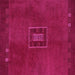 Square Abstract Pink Modern Rug, abs5424pnk