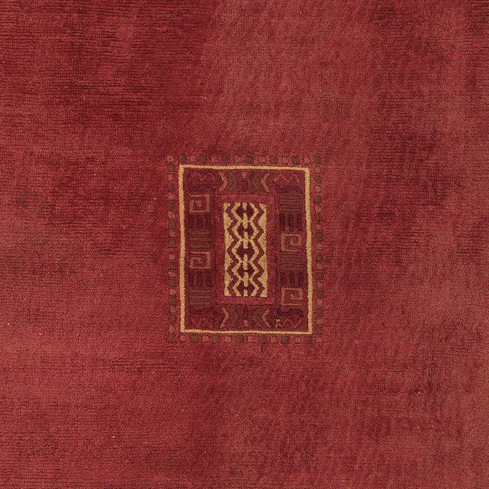 Machine Washable Abstract Brown Modern Rug, wshabs5424brn