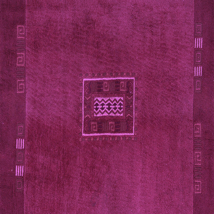 Square Machine Washable Abstract Purple Modern Area Rugs, wshabs5424pur