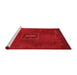 Modern Red Washable Rugs