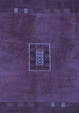 Abstract Blue Modern Rug, abs5424blu