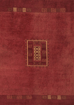 Abstract Brown Modern Rug, abs5424brn