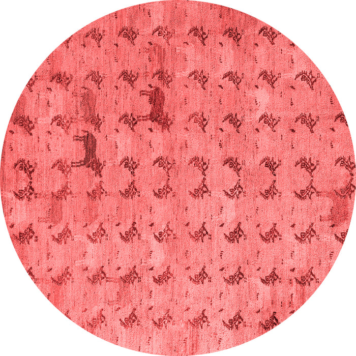 Abstract Red Modern Rug, abs5425red